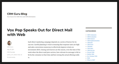 Desktop Screenshot of crm-guru.com