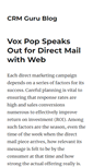 Mobile Screenshot of crm-guru.com